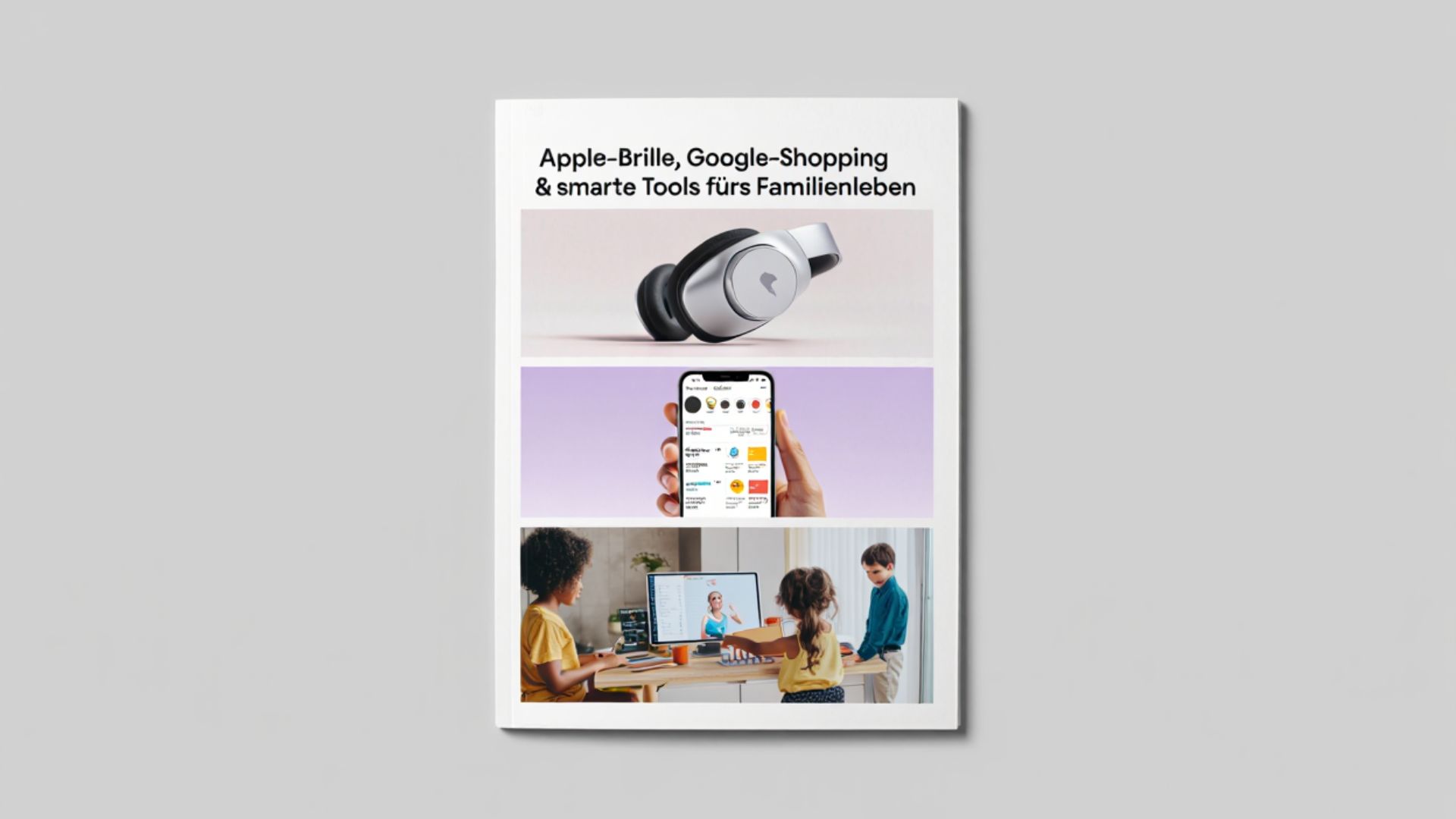 Apple-Brille, Google-Shopping & smarte Tools fürs Familienleben - KI News fuer Eltern