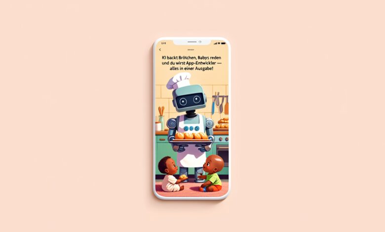 KI-News für Eltern_ Von Babybots bis Brötchen-Bots