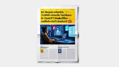 KI-Skepsis schmilzt, 25.000 virtuelle Nachbarn & ChatGPT bekommt Kinderfilter - Künstliche Intelligenz News für Eltern