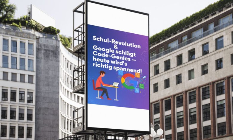 Schul-Revolution & Google schlägt Code-Genies – KI News fuer Eltern